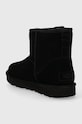 Încălțăminte UGG cizme de zapada din piele intoarsa Classic Mini Bailey Zip 1151230.BLK negru