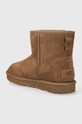 Obuwie UGG śniegowce zamszowe Classic Mini Bailey Zip 1151230.CHE brązowy