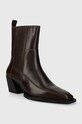 Vagabond Shoemakers botki skórzane ALINA 5421.201.35 brązowy AW23