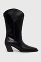 Δερμάτινες καουμπόικες μπότες Vagabond Shoemakers ALINA 5-8 cm μαύρο 5421.501.20