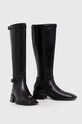Kožené kovbojské topánky Vagabond Shoemakers BLANCA 5617.101.20 čierna AW23