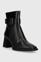 Δερμάτινες μπότες Vagabond Shoemakers HEDDA 5602.001.20 μαύρο AW23