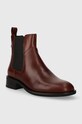 Kožené topánky chelsea Vagabond Shoemakers SHEILA 5635.201.27 červená AW23