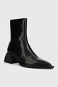 Vagabond Shoemakers botki skórzane VIVIAN 5453.001.20 czarny AW23