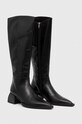 Шкіряні чоботи Vagabond Shoemakers VIVIAN 5453.101.20 чорний AW23