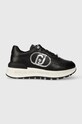 Liu Jo sneakersy AMAZING 20 platforma czarny BF3087EX20701039