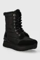 Členkové topánky LIU JO MAXI WONDER 65 čierna