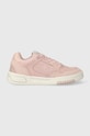 Champion sneakersy skórzane Z80 SL Low syntetyczny różowy S11596