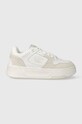 Champion sneakersy skórzane Z80 PLATFORM SL Low skóra zamszowa biały S11597