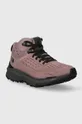 The North Face buty Vectiv Exploris 2 Mid Futurelight Leather fioletowy
