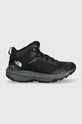 The North Face pantofi Vectiv Exploris 2 Mid Futurelight imitatie de piele negru NF0A7W6BNY71