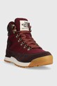 The North Face pantofi Back-To-Berkeley IV Textile Waterproof NF0A8179OI51 burgundia AW23