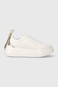 Usnjene superge Red Valentino Platforma bela 3Q2S0E11NLQ.MVU