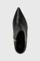 μαύρο Δερμάτινες μπότες MICHAEL Michael Kors Alina