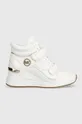 λευκό Δερμάτινα αθλητικά παπούτσια MICHAEL Michael Kors Gentry Γυναικεία