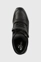 MICHAEL Michael Kors sneakersy skórzane Gentry czarny 43F3GYFE2L.001