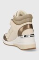 Obuwie MICHAEL Michael Kors sneakersy Gentry 43F3GYFE4D.260 beżowy