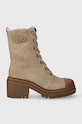 Semišové boty MICHAEL Kors Hanley semišová kůže béžová 40F3HYME5S.222
