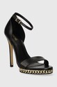Шкіряні сандалі MICHAEL Michael Kors Jordyn 40F3JOHS2L.001 чорний AW23