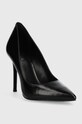 Шкіряні туфлі MICHAEL Michael Kors Keke 40F3KEHP1L.001 чорний AW23