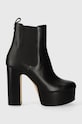 MICHAEL Michael Kors ghete chelsea de piele Natasha peste 8 cm negru 40F3NAME5L.001