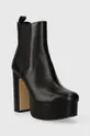 Δερμάτινες μπότες τσέλσι MICHAEL Michael Kors Natasha μαύρο
