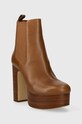 Δερμάτινες μπότες τσέλσι MICHAEL Michael Kors Natasha 40F3NAME5L.230 καφέ AW23