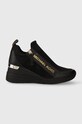 MICHAEL Michael Kors sneakersy Willis tekstylny czarny 43F3WIFS1D.001