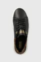 μαύρο Δερμάτινα αθλητικά παπούτσια Barbour B.Intl Amanza