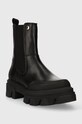Barbour ghete chelsea de piele B.Intl Chicane LFO0634BK11 negru AW23