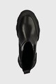 Barbour ghete chelsea de piele B.Intl Chicane negru LFO0634BK11