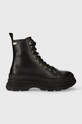 Barbour botki skórzane B.Intl Napier nieocieplane czarny LFO0641BK11