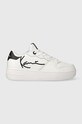 Sneakers boty Karl Kani 89 UP Logo imitace kůže bílá 1184032