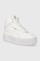 Puma sneakers Karmen Rebelle Mid 387213 alb AW23