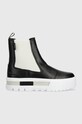 Puma ghete chelsea de piele Mayze Chelsea Winter Wns pana la 5 cm negru 393093