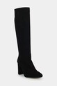 Замшеві чоботи Jonak CALIME VELOURS 6000598 чорний AW24