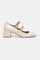 Kožené lodičky Jonak DELOU VERNIS 3300198 béžová SS25