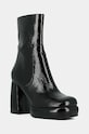 Шкіряні черевики Jonak DENA CUIR BRILLANT 3300205 чорний AW23