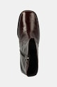 Jonak cizme de piele BRIGAND CUIR BRILLANT burgundia 6001340