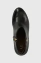 μαύρο Δερμάτινες μπότες Lauren Ralph Lauren Shaley