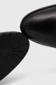 čierna Kožené čižmy Lauren Ralph Lauren Manchester