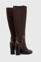Obuwie Lauren Ralph Lauren kozaki skórzane Manchester 802912286003.200 brązowy