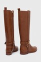 Obuwie Lauren Ralph Lauren kozaki skórzane Blayke 802912396002.270 brązowy
