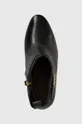 čierna Kožené členkové topánky Lauren Ralph Lauren Maisey