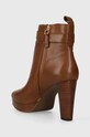 Obuwie Lauren Ralph Lauren botki skórzane Maisey 802916352002.270 brązowy