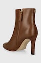 Obuv Kožené členkové topánky Lauren Ralph Lauren Dylann 802908332002.270 hnedá