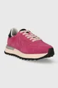 Σουέτ αθλητικά παπούτσια Pinko Los Angeles ροζ
