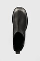Pinko stivaletti chelsea in pelle Parry nero 102319.A1D4.ZZ0
