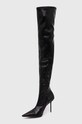 Pinko kozaki Lully 102030.A18W.Z99 czarny AW23