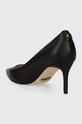 Παπούτσια Δερμάτινες γόβες Guess BRAVO FL8BRO.LEA08.BLACK μαύρο